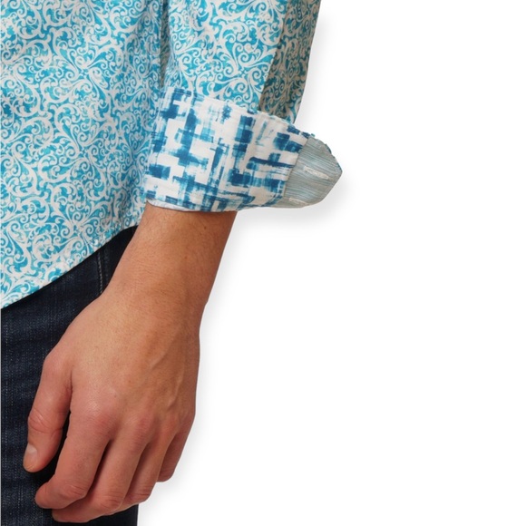 ROBERT GRAHAM Madrone Long-Sleeve Woven - Picture 2 of 10